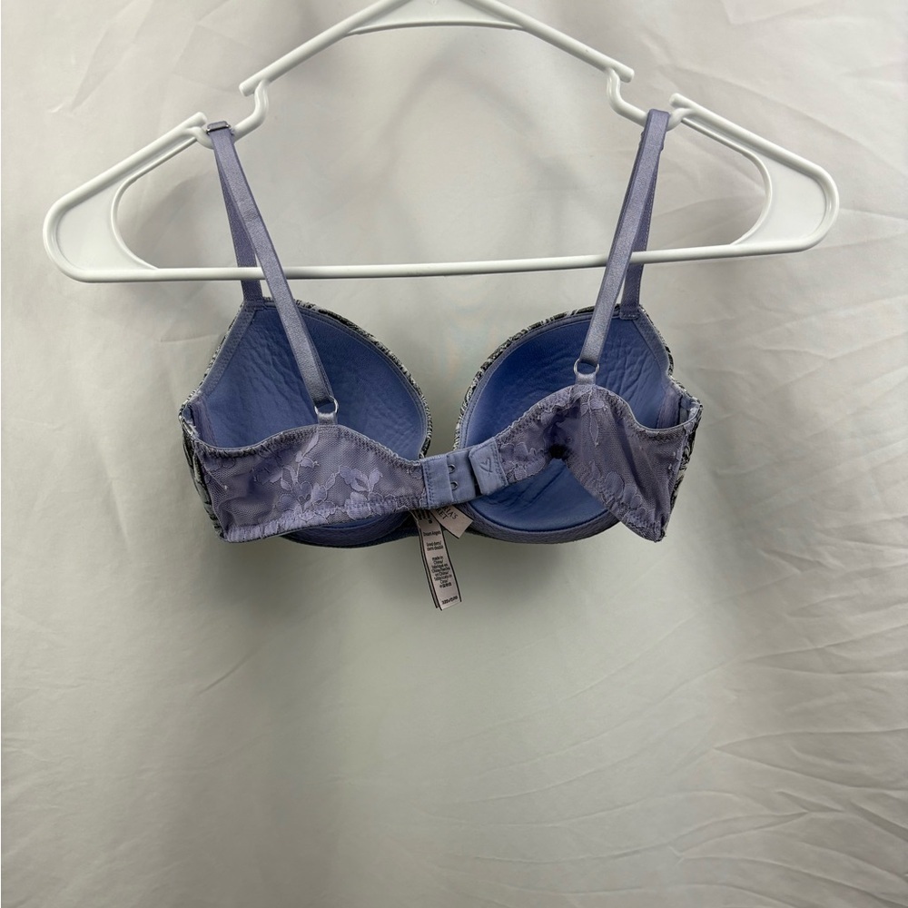 Victoria’s Secret Dream Angels Lined Demi 32D Purple Bra - Picture 5 of 9